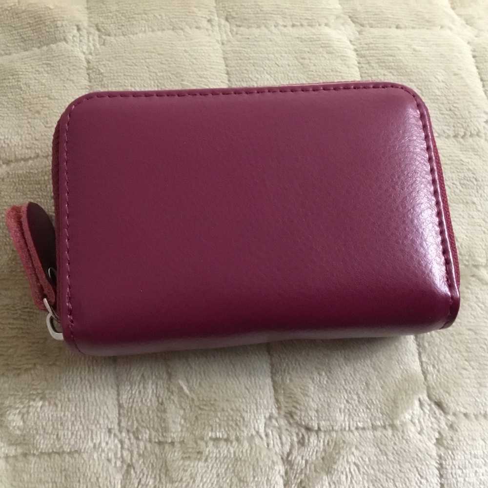 Pink RFID Card Wallet